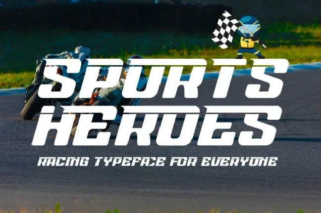 Sports Heroes font