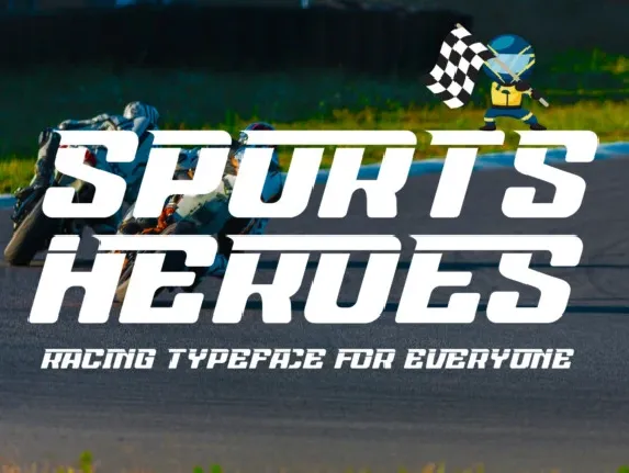 Sports Heroes font