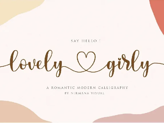 Lovely Girly font