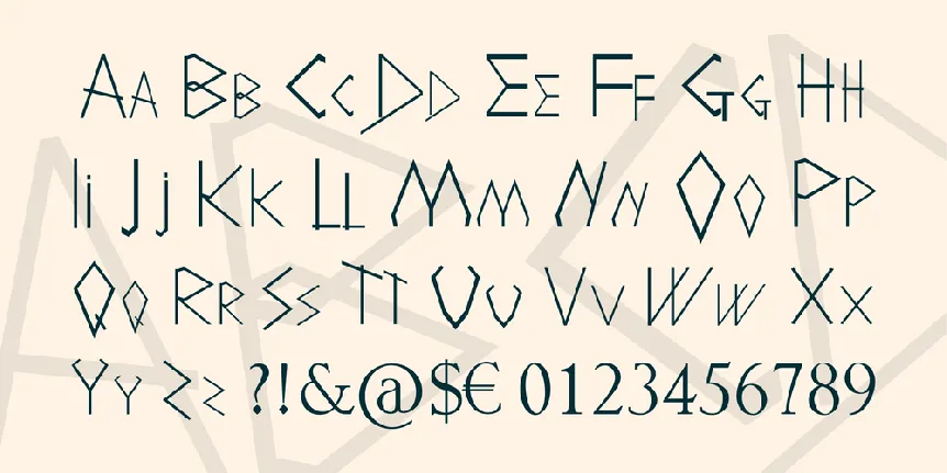 Holitter Shadow font