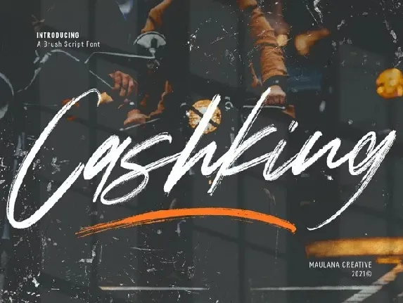 Cashking font