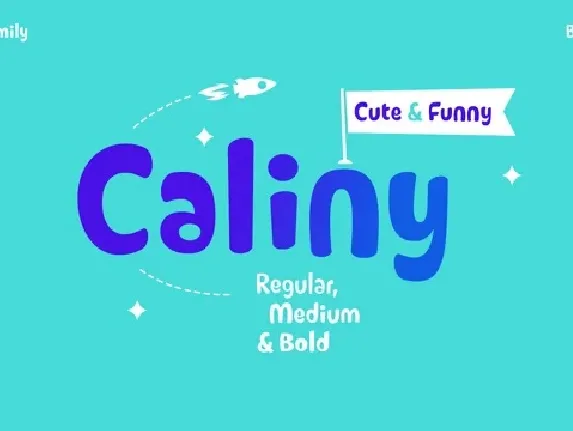 Caliny font