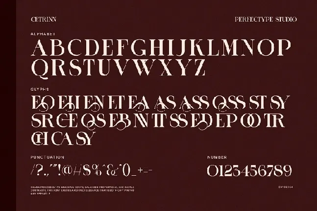 Cetrinn font