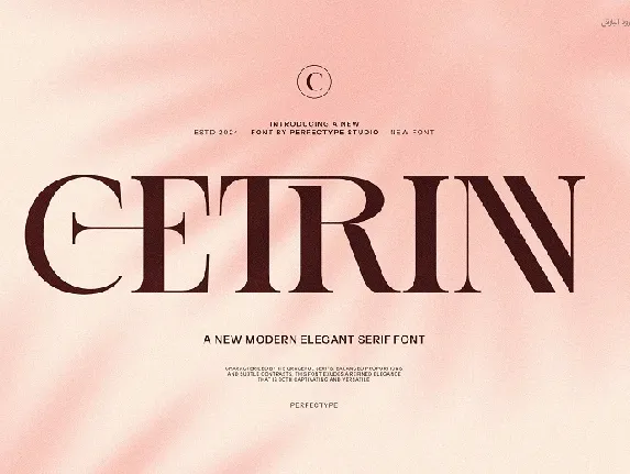 Cetrinn font