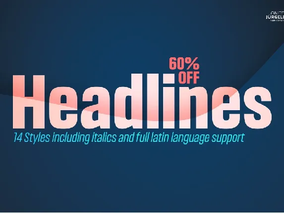 Headlines Family font