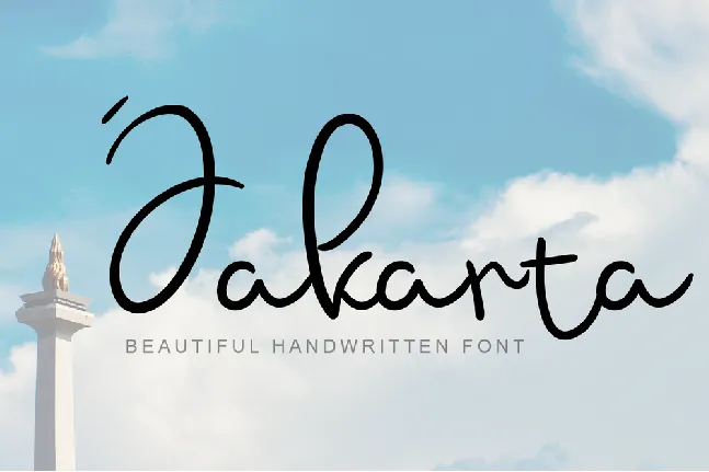 Jakarta font