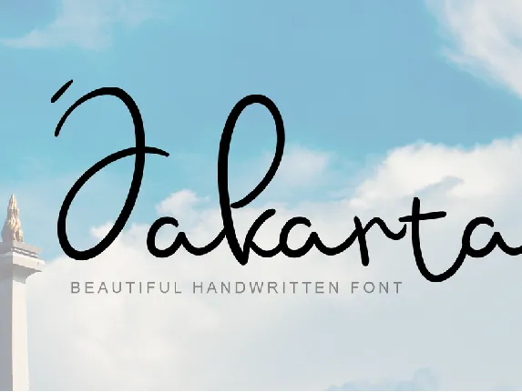 Jakarta font