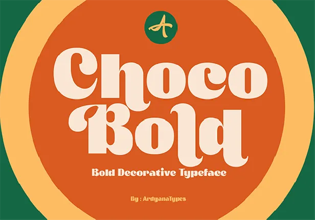 Choco Bold font