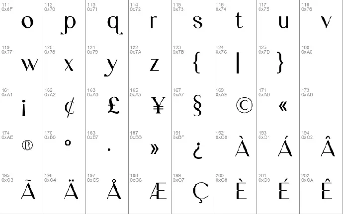 Font197