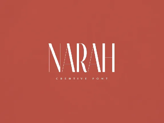 Narah font