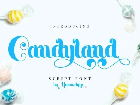 Candyland font