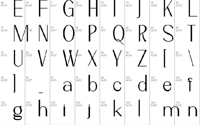 Mofance font