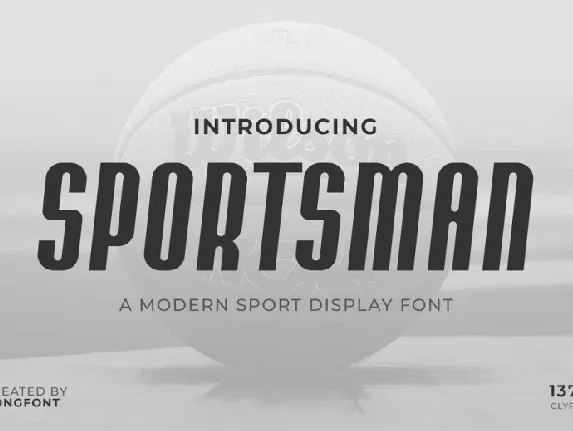 Sportsman font