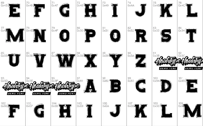 Black Story Demo font