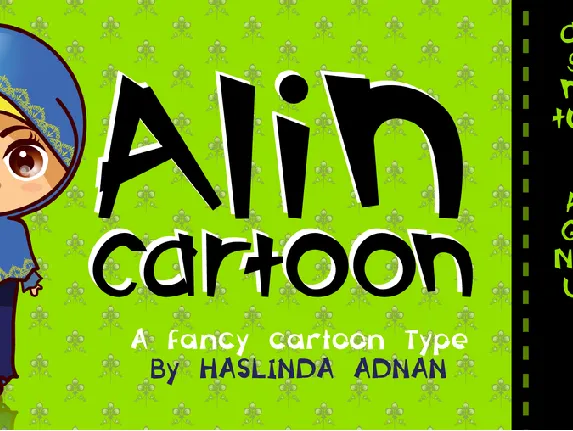 Alin Cartoon I font