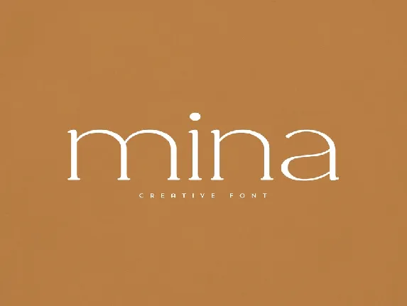 Mina font