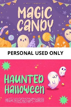 Magic Candy font