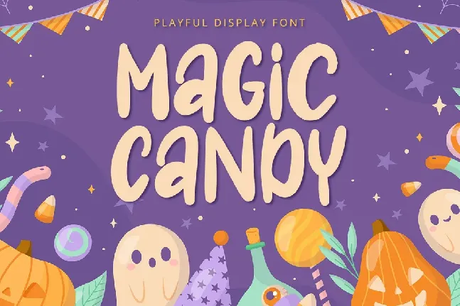 Magic Candy font