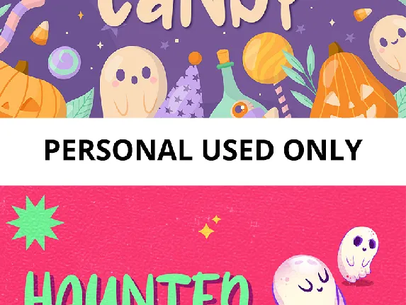 Magic Candy font