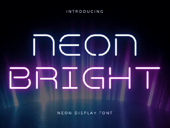 Neon Bright font