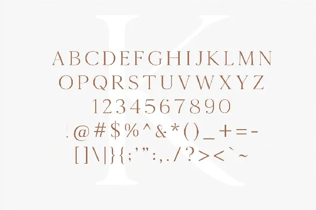 Kinfolk font