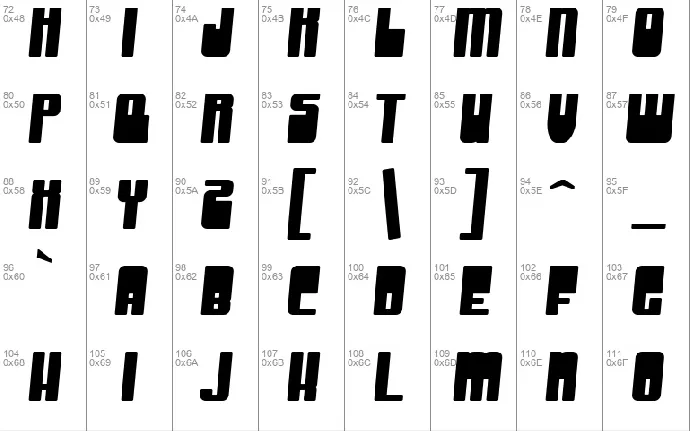 SF Groove Machine font