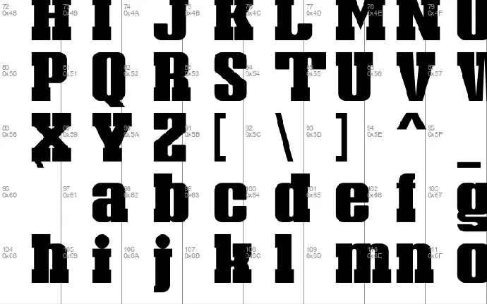 Rebaston font