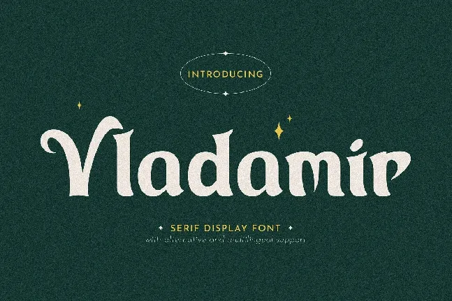 Vladamir font