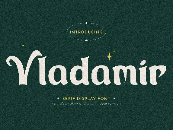 Vladamir font