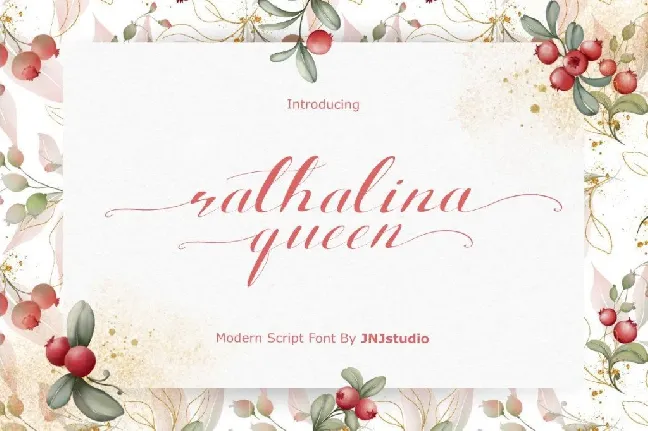 Rathalina Queen font