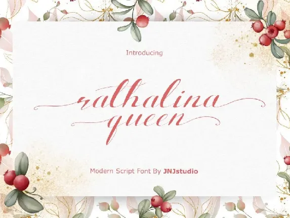 Rathalina Queen font