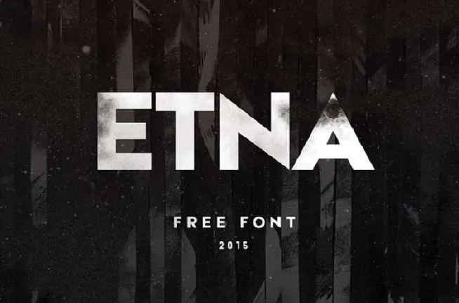 Etna font