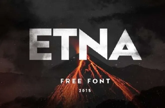 Etna font