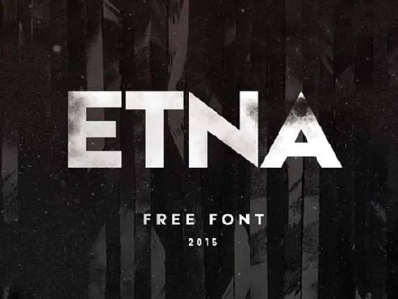 Etna font