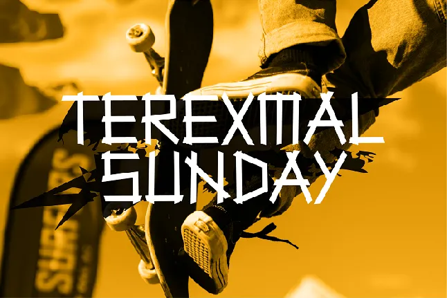 TEREXMAL SUNDAY font