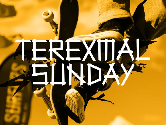 TEREXMAL SUNDAY font