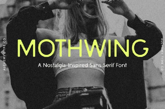 Mothwing font