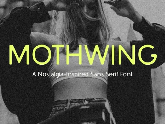 Mothwing font