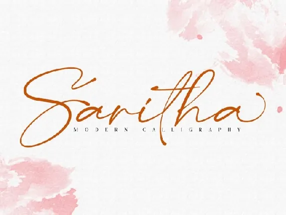 Saritha font