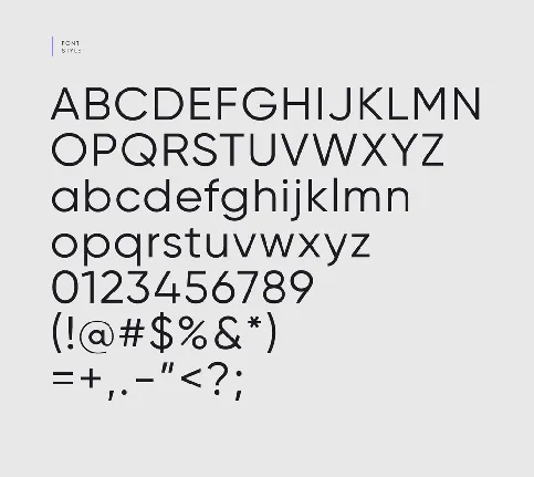 Gilroy Family font