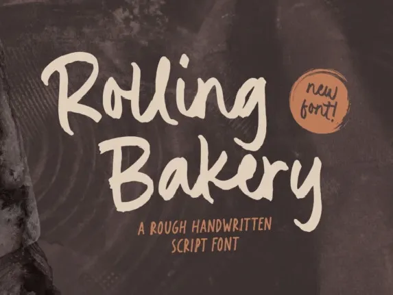 Rolling Bakery font