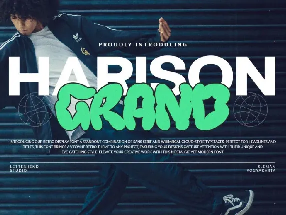 Harison Grand font