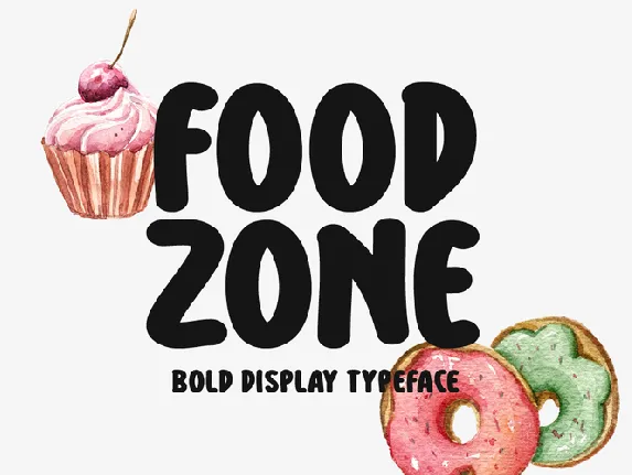 Food Zone font