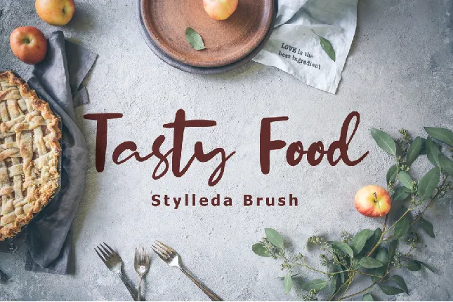 Stylleda Brush font