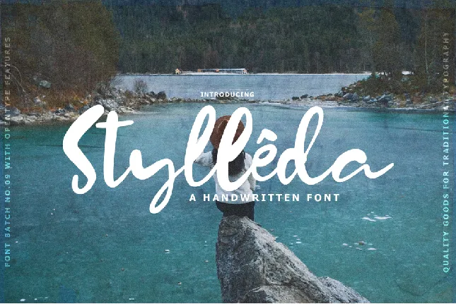 Stylleda Brush font