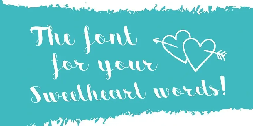 Sweetheart Script font