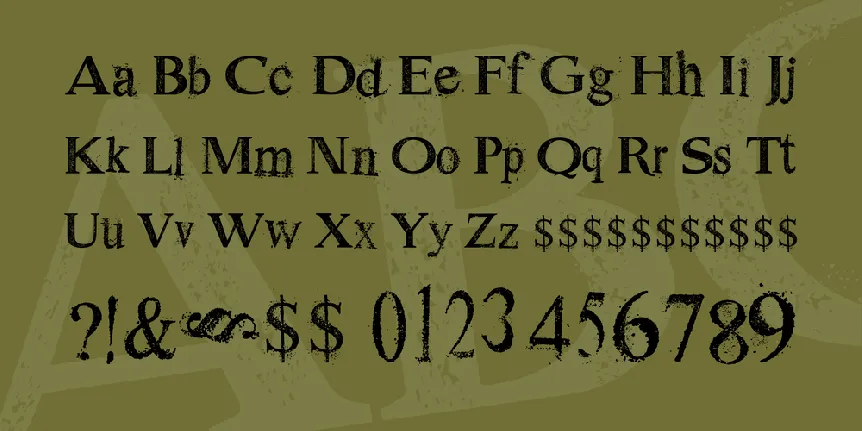 Dust Serif font