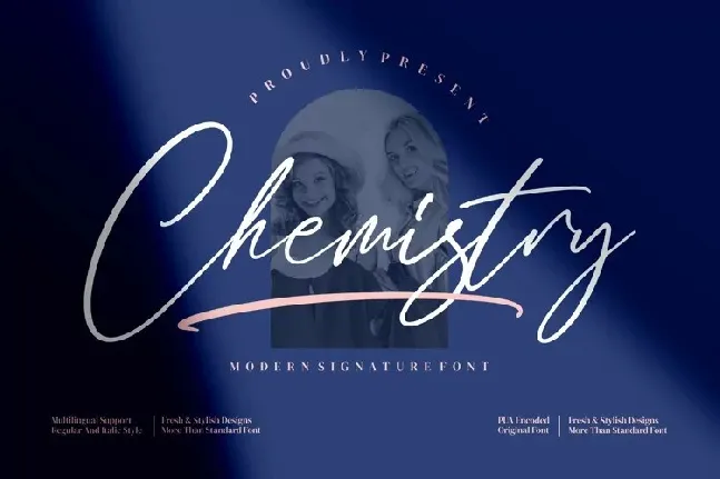 Chemistry Script font