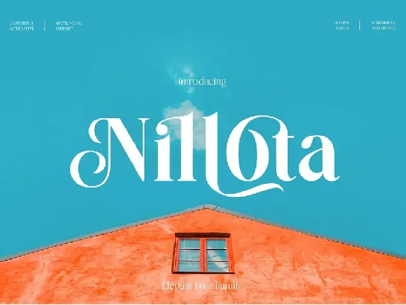 Nillota font