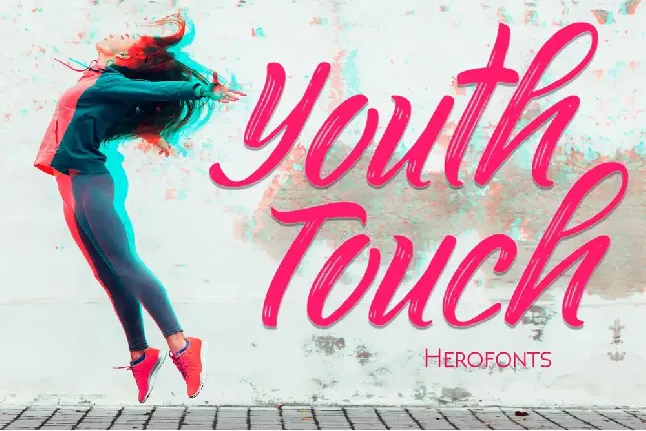 Youth Touch Â© Typeface font